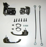 Door handles and hinges